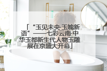 “玉见未央·玉魄新语”——七彩云南·中华玉都新生代人物玉雕展在京盛大开幕