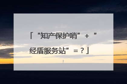 “知产保护哨”+“经盾服务站”=？