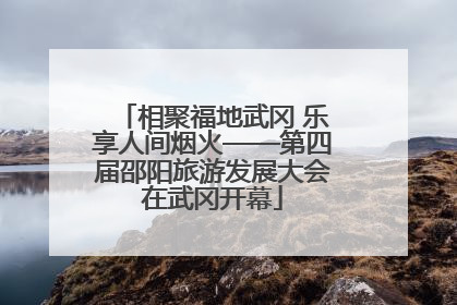 相聚福地武冈 乐享人间烟火——第四届邵阳旅游发展大会在武冈开幕