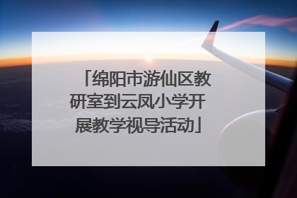 绵阳市游仙区教研室到云凤小学开展教学视导活动