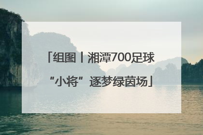 组图丨湘潭700足球“小将”逐梦绿茵场
