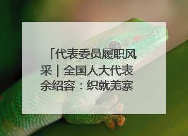 代表委员履职风采｜全国人大代表余绍容：织就羌寨振兴的美景图