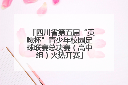 四川省第五届“贡嘎杯”青少年校园足球联赛总决赛（高中组）火热开赛