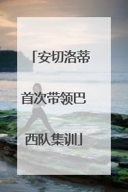 安切洛蒂首次带领巴西队集训