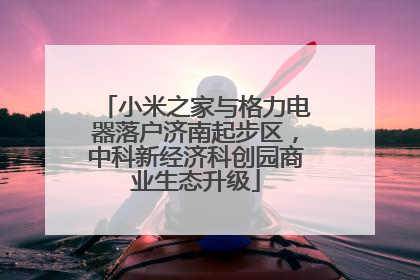 小米之家与格力电器落户济南起步区，中科新经济科创园商业生态升级