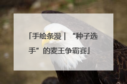 手绘条漫｜“种子选手”的麦王争霸赛