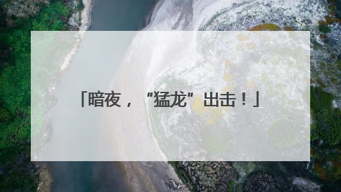 暗夜，“猛龙”出击！