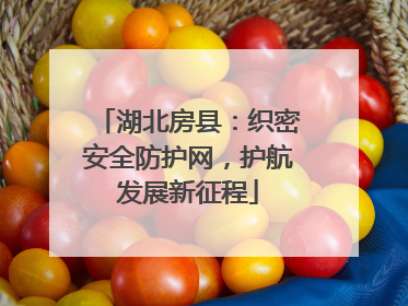 湖北房县：织密安全防护网，护航发展新征程