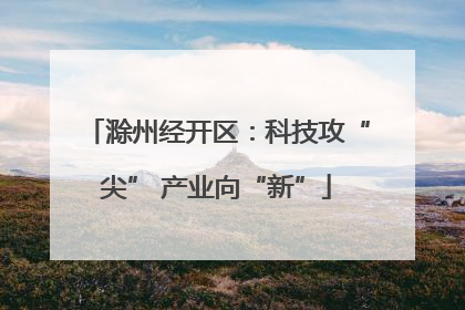 滁州经开区：科技攻“尖” 产业向“新”